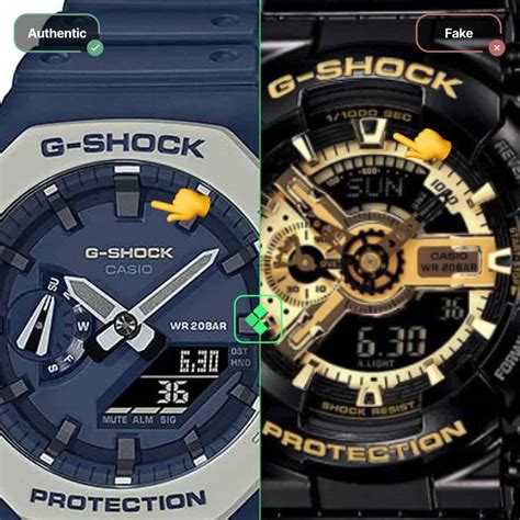 fake g shock watches online india|g shock counterfeit vs real.